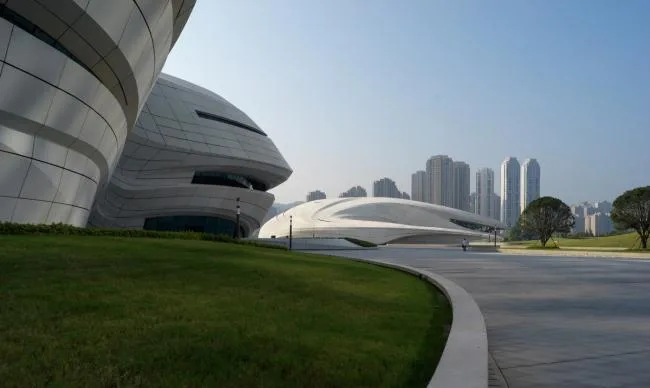 BIM建筑|长沙梅溪湖国际文化艺术中心 / 扎哈·哈迪德建筑事务所