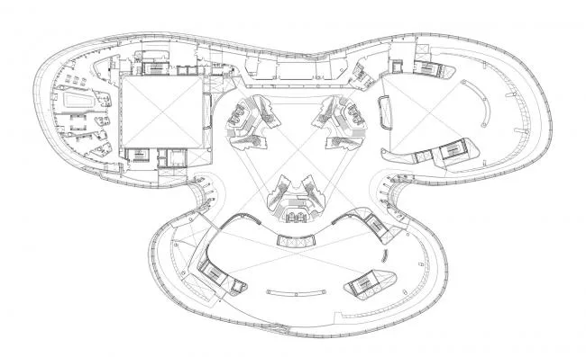 BIM建筑|长沙梅溪湖国际文化艺术中心 / 扎哈·哈迪德建筑事务所