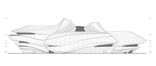 BIM建筑|长沙梅溪湖国际文化艺术中心 / 扎哈·哈迪德建筑事务所