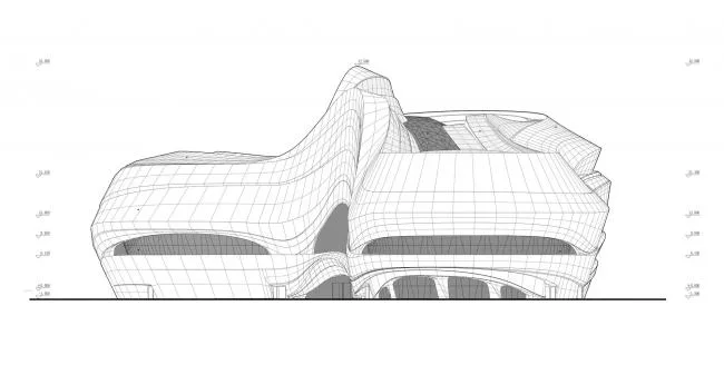 BIM建筑|长沙梅溪湖国际文化艺术中心 / 扎哈·哈迪德建筑事务所