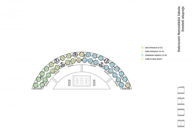BIM建筑|植入森林——德布勒森国际学校 / BORD建筑工作室