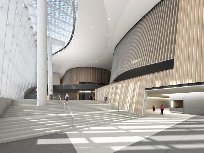 BIM建筑|深圳宝安文化综合体 / 严迅奇建筑师事务所