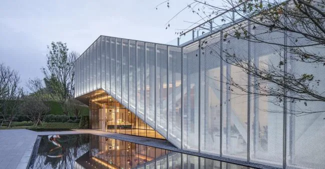 BIM建筑|曲折绵延，轻盈流动：重庆悦来社区中心 / NAN Architects
