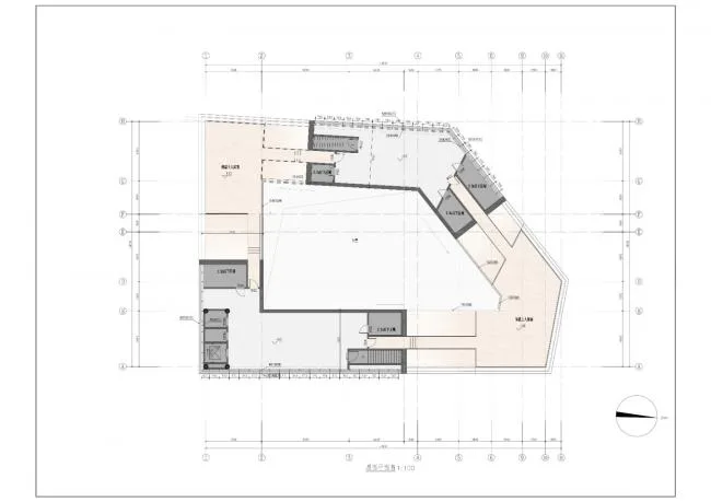 BIM建筑|曲折绵延，轻盈流动：重庆悦来社区中心 / NAN Architects