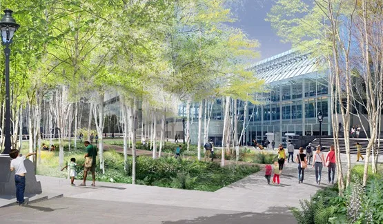 BIM建筑|巴黎计划在建筑地标周围种植“城市森林”
