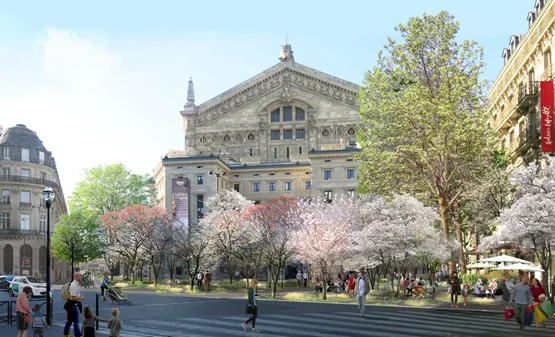 BIM建筑|巴黎计划在建筑地标周围种植“城市森林”