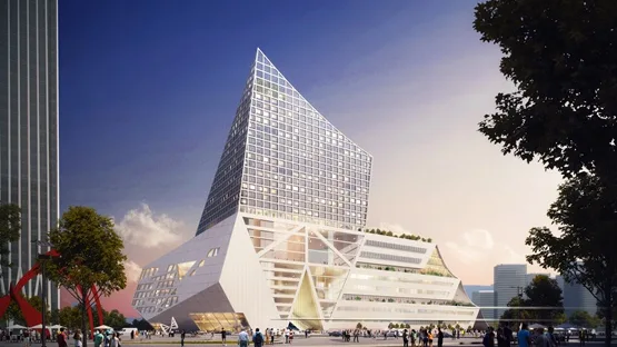 BIM建筑|OMA将在深圳设计滨水会议中心