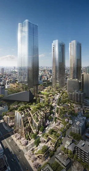 BIM建筑|佩利-克拉克-佩利展示日本最高摩天楼