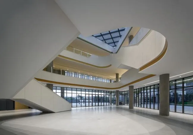 BIM建筑|漂浮的立体校园——浙江大学教育学院附属中学 / 浙江大学建筑设计研究院有限公司