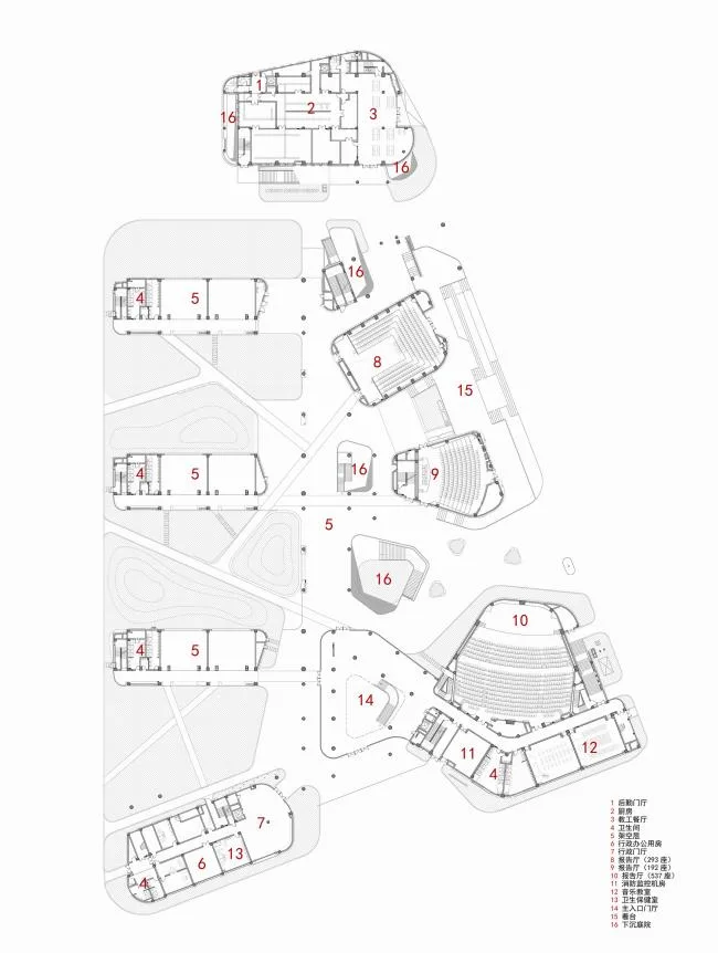 BIM建筑|漂浮的立体校园——浙江大学教育学院附属中学 / 浙江大学建筑设计研究院有限公司