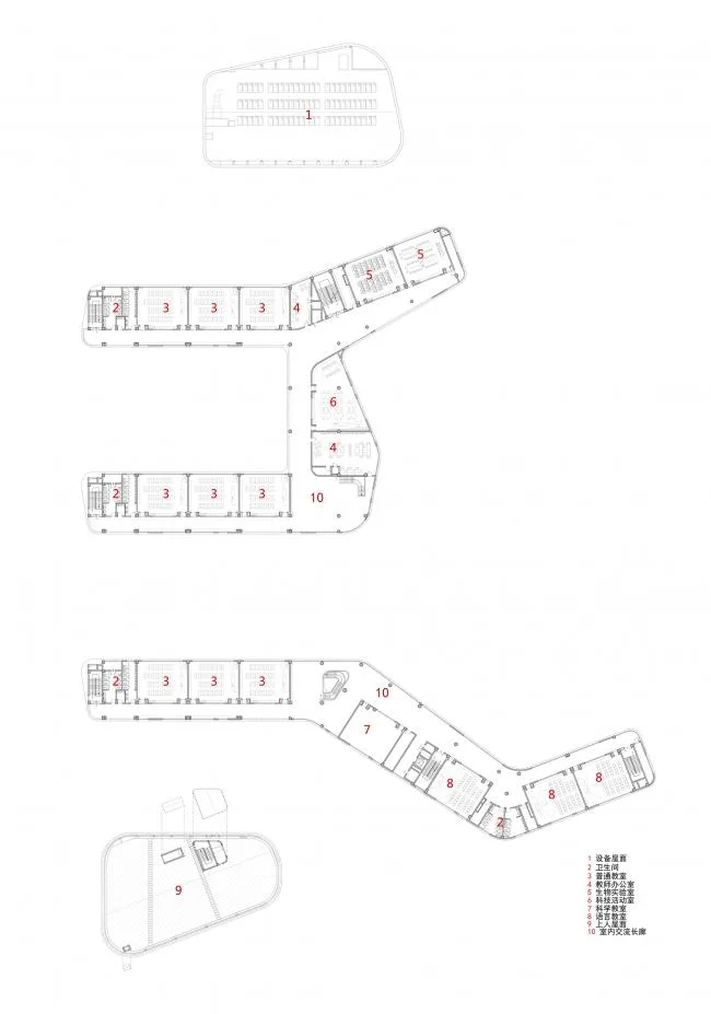 BIM建筑|漂浮的立体校园——浙江大学教育学院附属中学 / 浙江大学建筑设计研究院有限公司