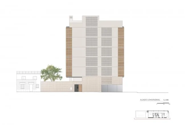 BIM建筑|光影流转间带来温暖质感——西班牙四友公寓