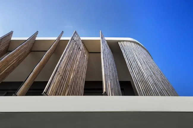 BIM建筑|热带中的现代之家：“竹帘”住宅