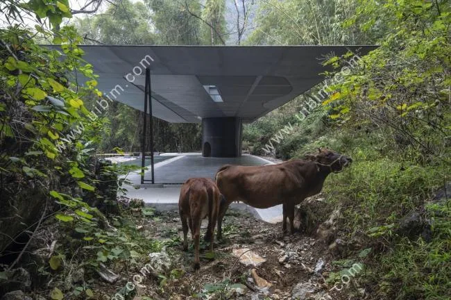 BIM建筑|喜岳云庐瑜伽亭及泳池（二期） / 刘宇扬建筑事务所