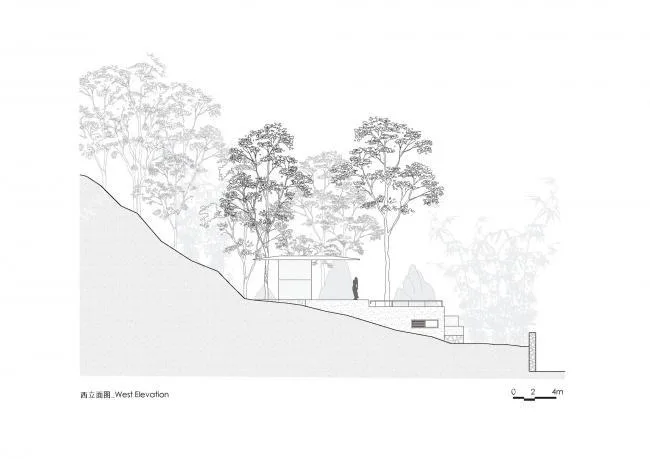BIM建筑|喜岳云庐瑜伽亭及泳池（二期） / 刘宇扬建筑事务所