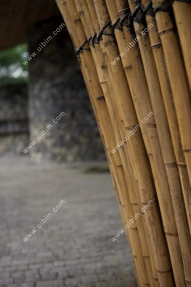 BIM建筑|似轻柔的山风拂过：武隆归原小镇茶亭 / 纬图设计机构