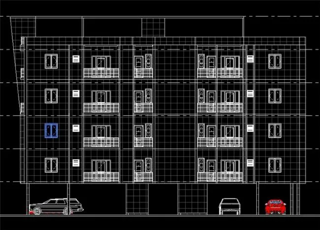 BIM资料|revit模型-四层公寓模型.rvt