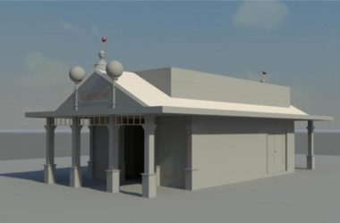 BIM资料|revit模型-上海迪斯尼食品小卖部-BIM建筑网