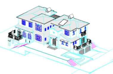 BIM资料|revit模型-别墅模型-BIM建筑网