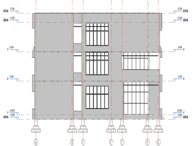 BIM资料|[revit模型]教学楼模型