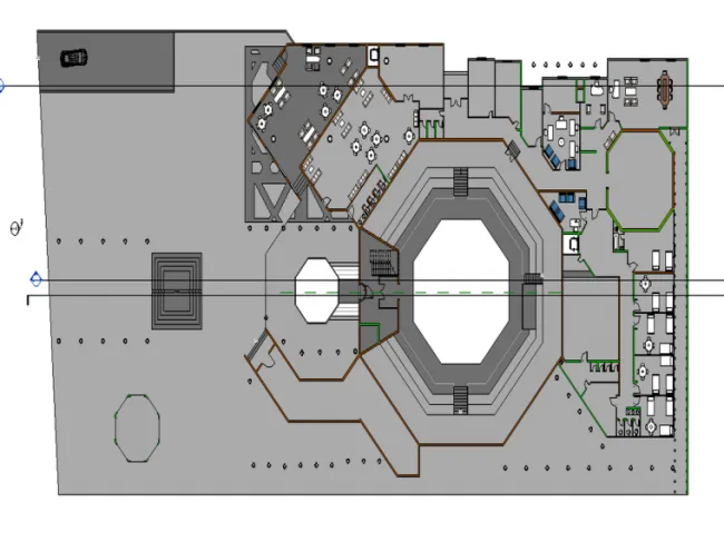 BIM资料|[revit模型]体育馆模型
