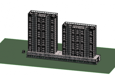 BIM资料|revit模型-住宅小区BIM模型-BIM建筑网