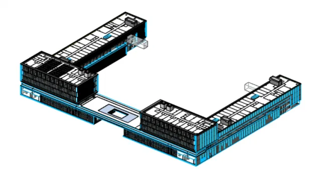 BIM资料|revit模型-上证数据中心方案阶段BIM模型