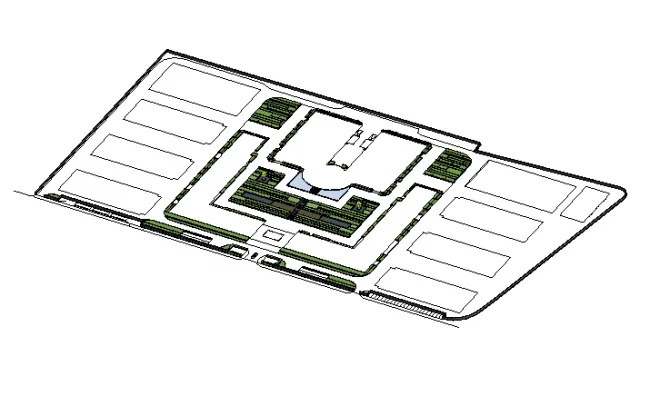 BIM资料|revit模型-上证数据中心方案阶段BIM模型