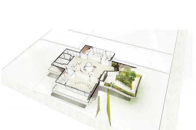 BIM建筑|大邑农科基地展示中心 / 成都天华西南建筑设计有限公司（杭州XXL设计团队）
