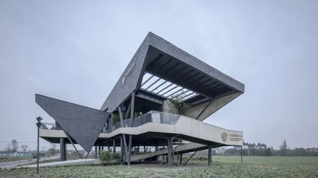 BIM建筑|大邑农科基地展示中心 / 成都天华西南建筑设计有限公司（杭州XXL设计团队）