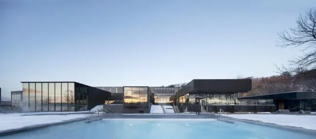 BIM建筑|圣劳伦斯河畔的温泉中心 / LEMAYMICHAUD Architecture Design