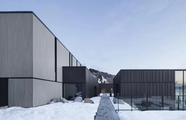 BIM建筑|圣劳伦斯河畔的温泉中心 / LEMAYMICHAUD Architecture Design
