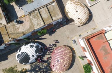 BIM建筑|诺贝托·米兰达设计“充气豆画廊”-BIM建筑网