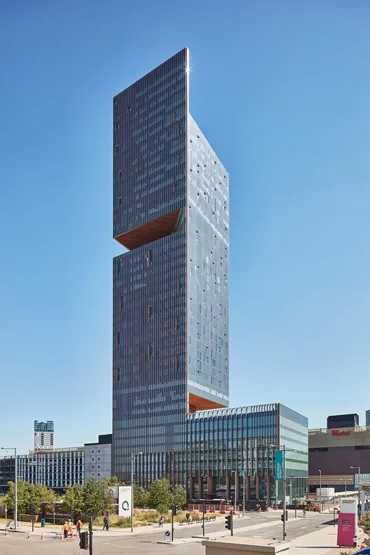 BIM建筑|SOM完成双悬臂“曼哈顿阁楼花园大厦”