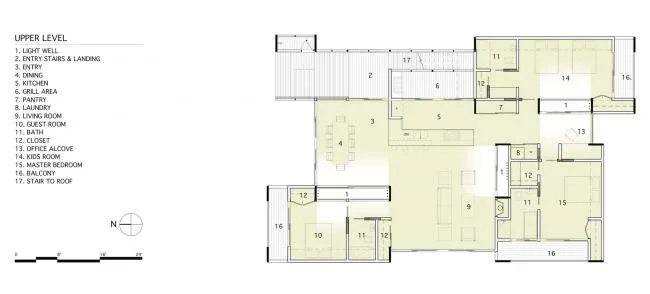 BIM建筑|高挑桩基创造的架空体量——西北港口住宅 / Bates Masi Architects
