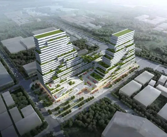 BIM建筑|国际金融生态城方案：横亘于CBD的精英孵化器 / LAD（里德）设计机构
