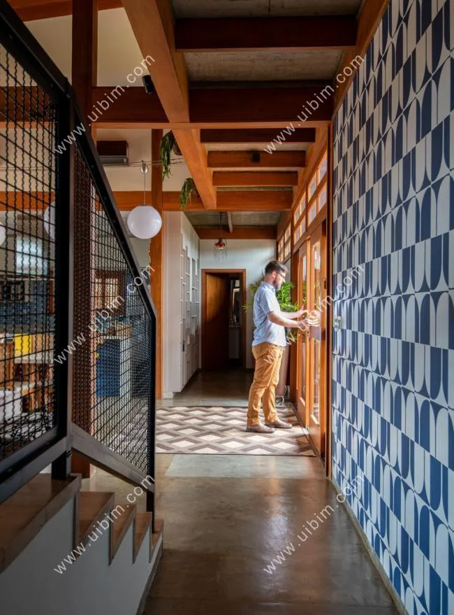 BIM建筑|草丛，泥巴，荡秋千：乡野田园里的儿童之家