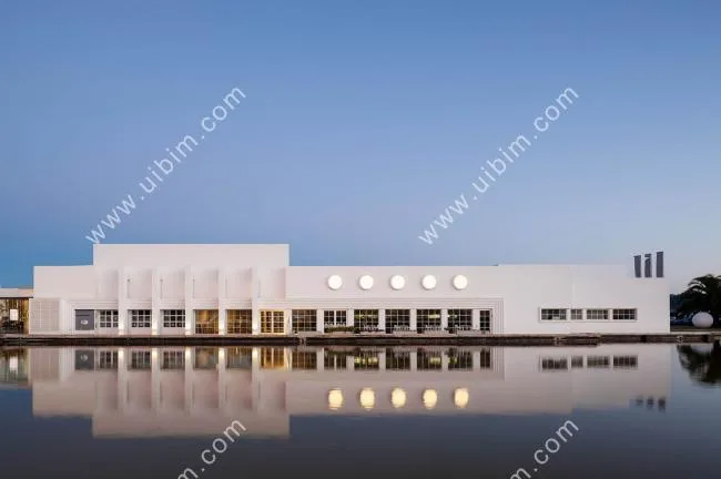BIM建筑|静谧中透着古典法则之美：水镜之馆 / DC.AD + Victor Vicente