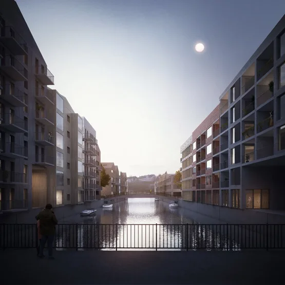 BIM建筑|沃格·西斯尔顿在挪威设计湖中生态村