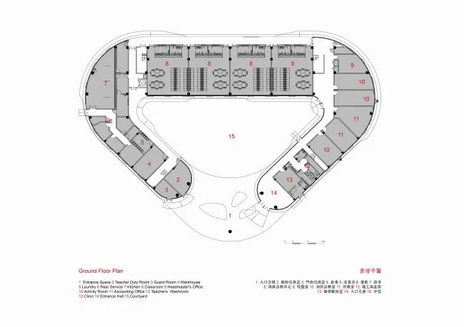 BIM建筑|立体流动的花园——旭辉甜甜圈幼儿园 / 天华建筑创作工作室