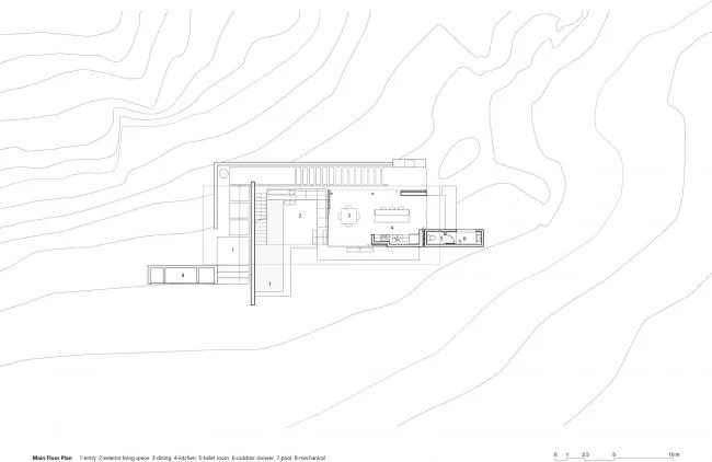 BIM建筑|荒漠火山脊上的萨卡特卡斯4号别墅 / Campos Leckie Studio