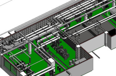 BIM资料|Revit模型-机房BIM模型带有机电设备-BIM建筑网