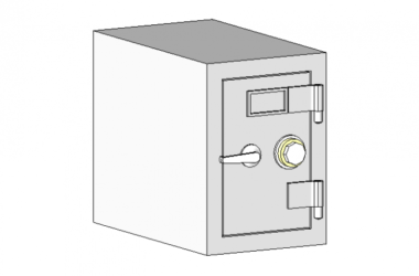 BIM资料|Revit族库-族文件-保险柜-Security-Safe.rfa-BIM建筑网