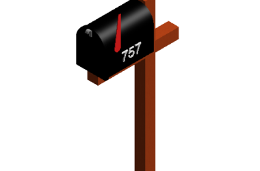 BIM资料|Revit族库-邮箱.rfa-BIM建筑网