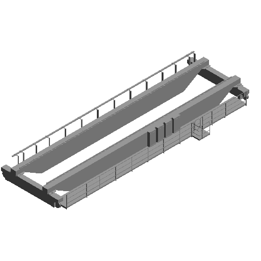 BIM资料|Revit族库-汽车吊钢轨.rfa