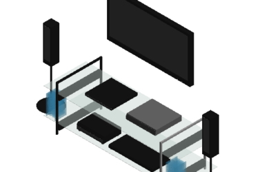 BIM资料|Revit族库-家庭影院离子电视.rfa-BIM建筑网
