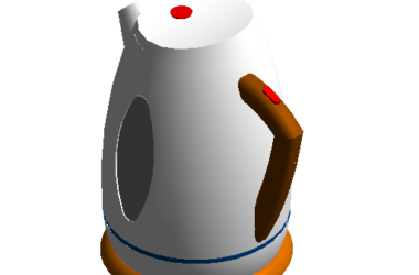 BIM资料|Revit族库-电水壶.rfa-BIM建筑网