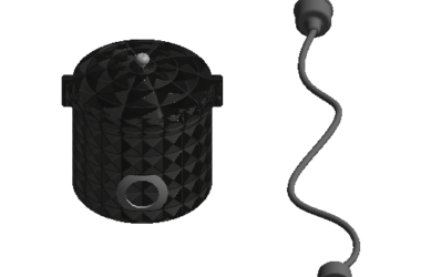 BIM资料|Revit族库-电饭锅.rfa-BIM建筑网