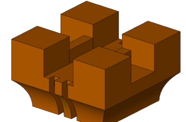 BIM资料|Revit族库-栌枓.rfa-BIM建筑网