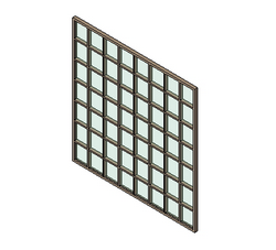 BIM资料|Revit族库-TOIL_隔断_014.rfa-BIM建筑网